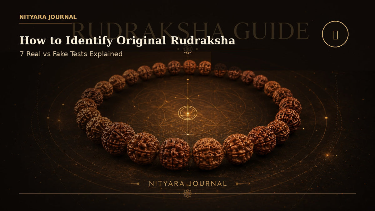 How to Identify Original Rudraksha: 7 Real vs Fake Tests Explained - Nityara