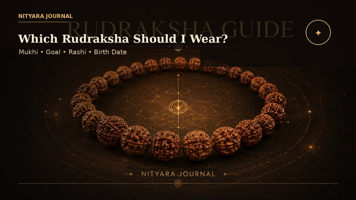 Which Rudraksha Should I Wear? Mukhi Guide by Goal, Rashi & Birth Date - Nityara