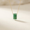 Virgo Mercury Zodiac Pendant - aventurine hero shot