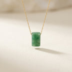 Virgo Mercury Zodiac Pendant - aventurine hero shot