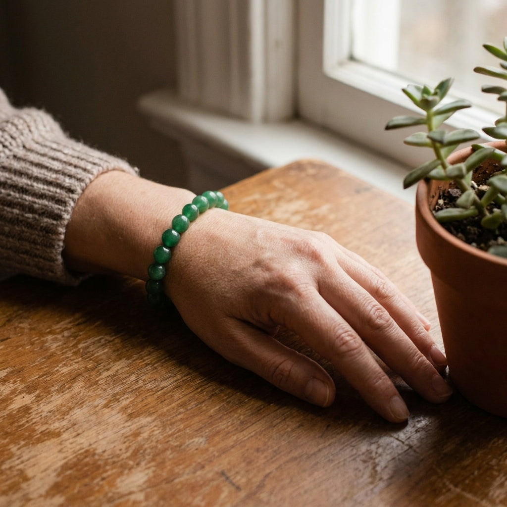 Number 5 Mercury Numerology Bracelet - worn on wrist