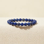 Lapis Lazuli Wisdom Bracelet - front view