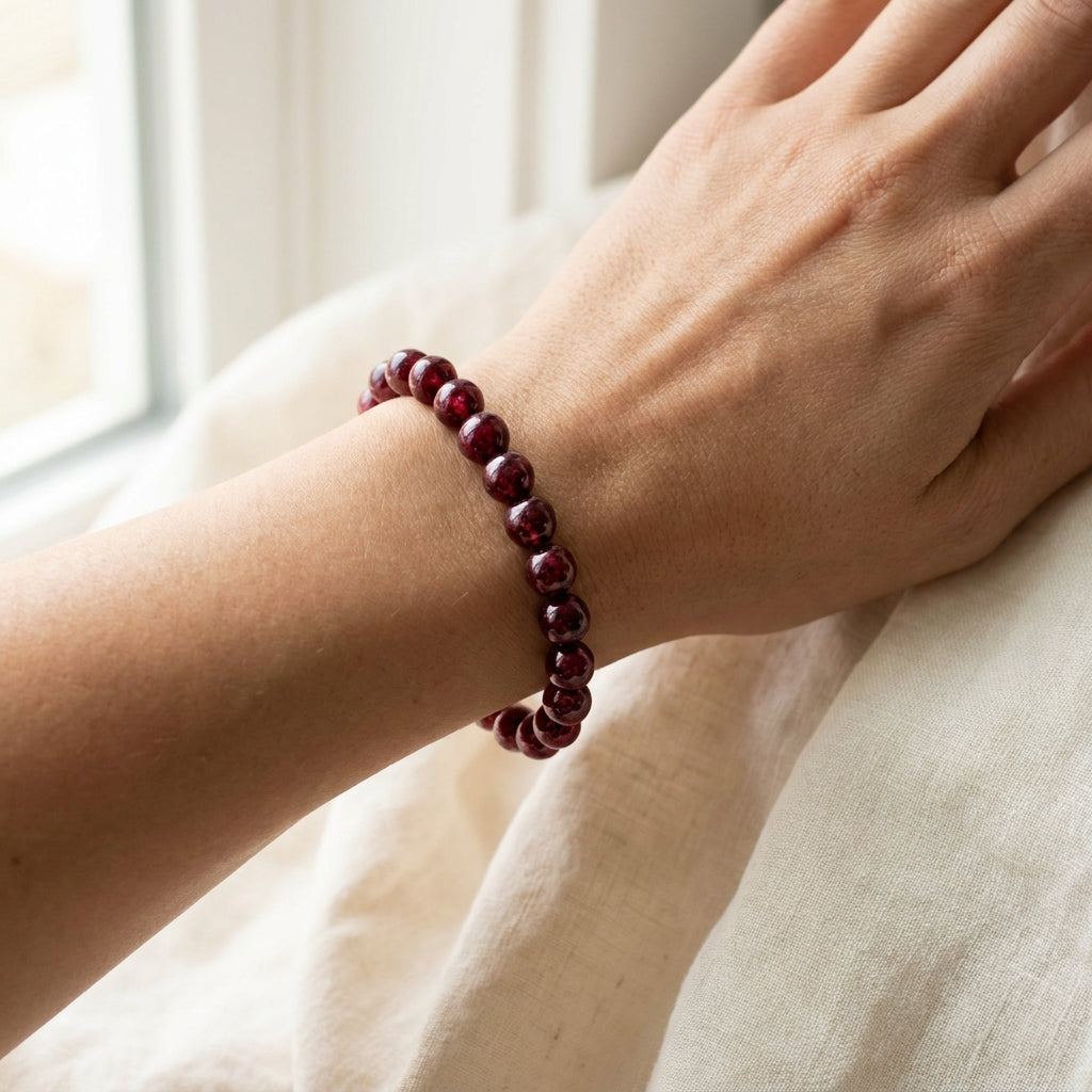 Leo Sun Zodiac Bracelet worn on wrist