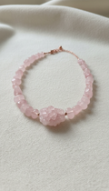 Rose Quartz Pendant Necklace