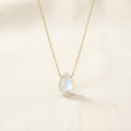 Number 2 Moon Numerology Pendant - hero front view