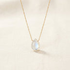 Number 2 Moon Numerology Pendant - hero front view
