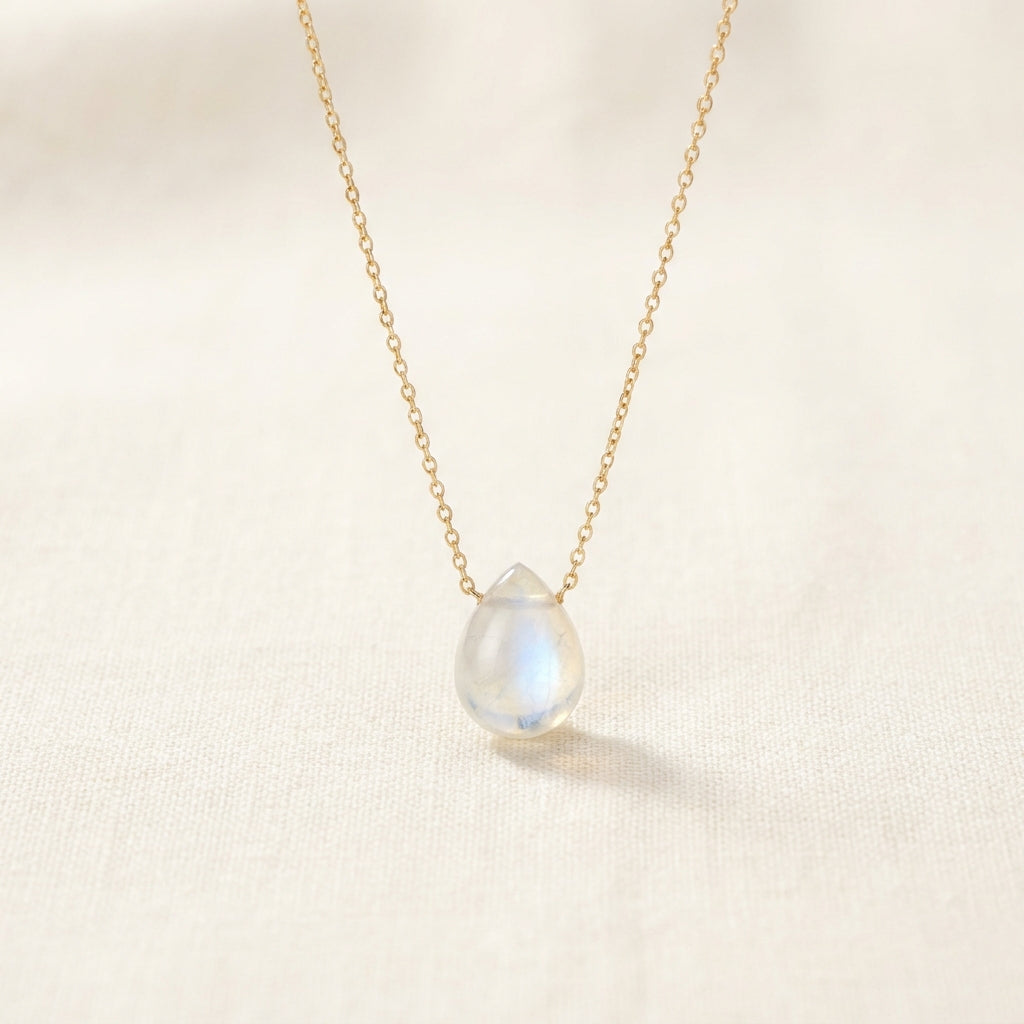Number 2 Moon Numerology Pendant - hero front view