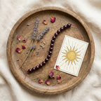 Leo Sun Zodiac Bracelet styled flat-lay with astrology props