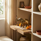 Ganesha idol on home altar