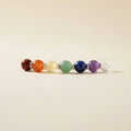 7-Chakra Multi-Stone Healing Bracelet - front view