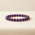 Amethyst Calm Mind Bracelet - front view