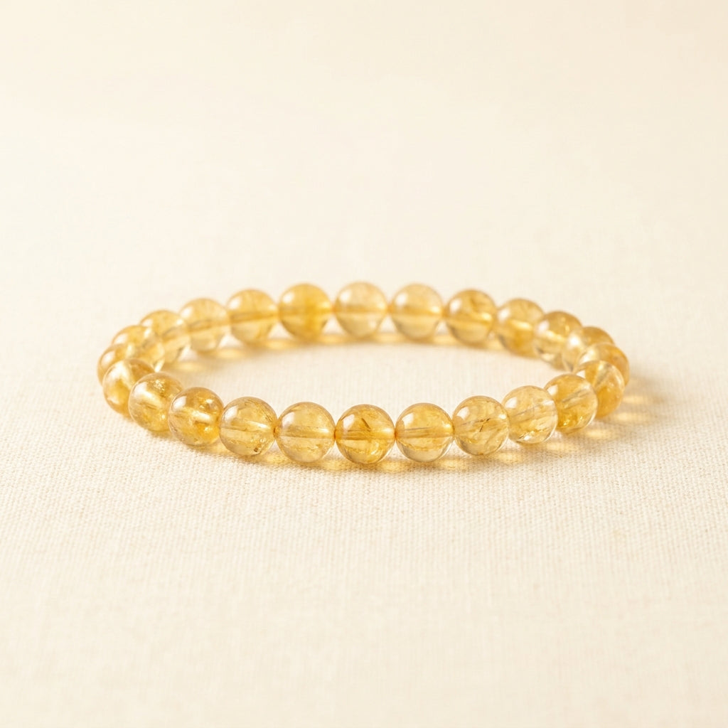 Citrine Abundance Bracelet - front view