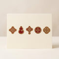 Swastik door sticker set, hero view