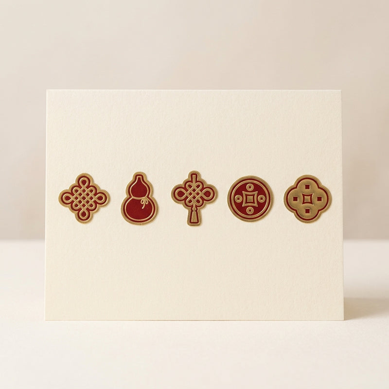 Vaastu Swastik Door Sticker Set material detail