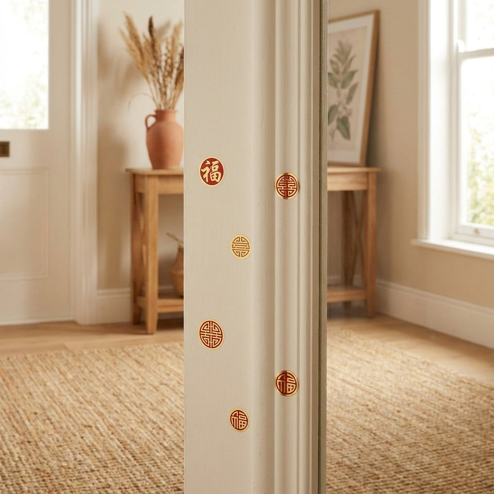 Vaastu Swastik Door Sticker Set — Meaningful routine