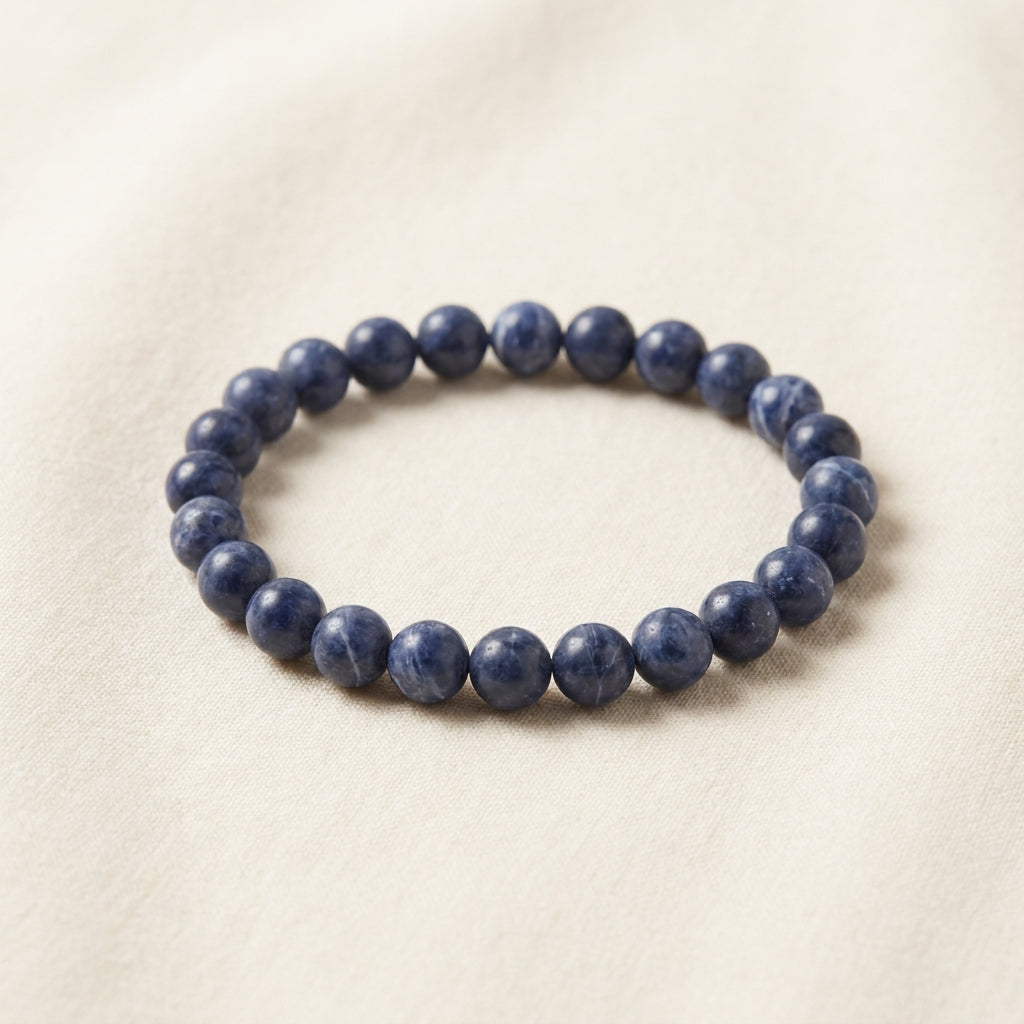 Sodalite Clarity Bracelet - front view