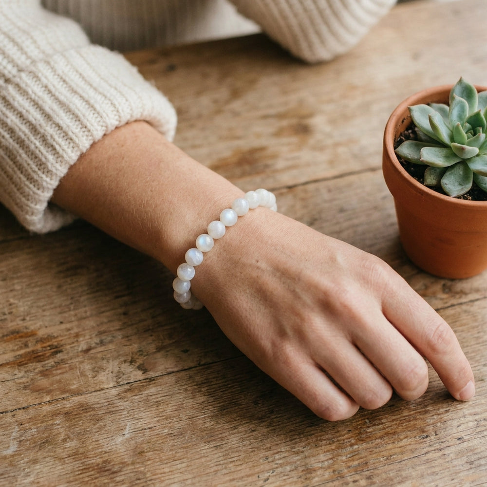 Moonstone Intuition Bracelet — Meaningful routine