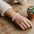 Moonstone Intuition Bracelet - worn on wrist