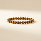 Tiger Eye Protection Bracelet - front view
