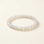 Cancer Moon Zodiac Bracelet - moonstone beads hero shot