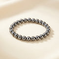 Hematite Grounding Bracelet - front view