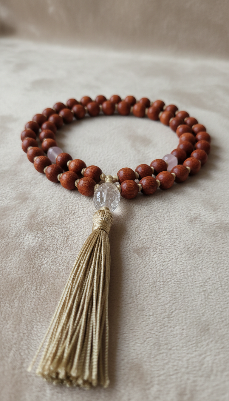 Sacred Rudraksha Japa Mala