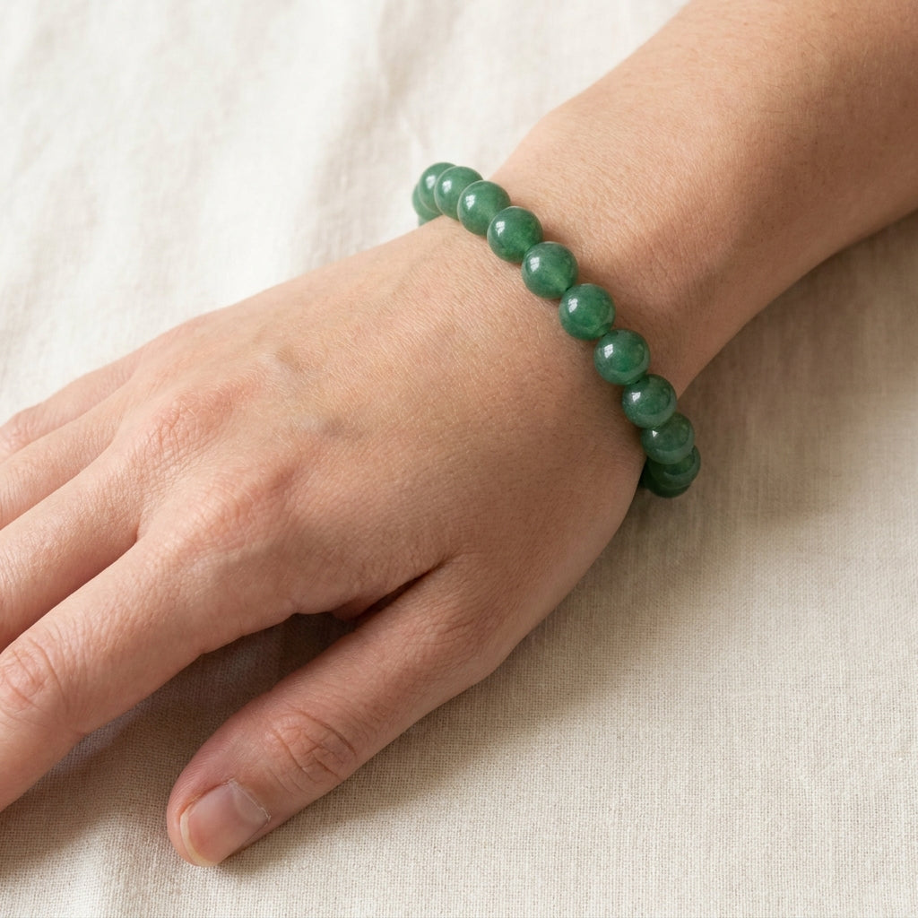 Gemini & Virgo Mercury Zodiac Bracelet worn on wrist