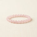 Rose Quartz Love & Serenity Bracelet - front view