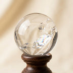 Crystal sphere, detail texture