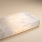 Selenite plate, detail texture