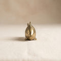 Brass fish ornament, hero front view