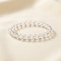 Clear Quartz Master Healer Bracelet - front view