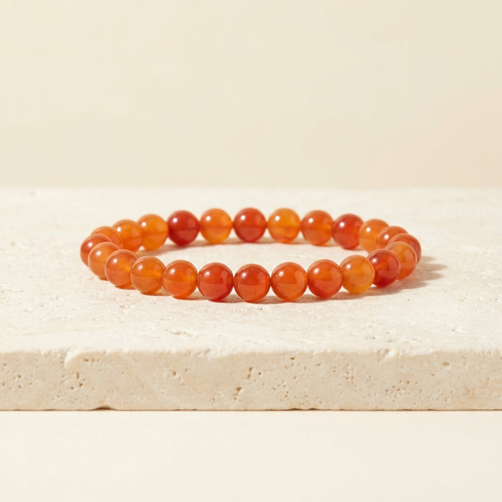Carnelian Vitality Bracelet - front view