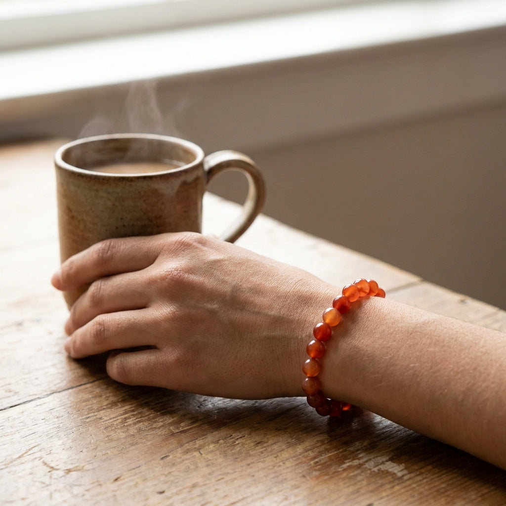 Number 9 Mars Numerology Bracelet - worn on wrist