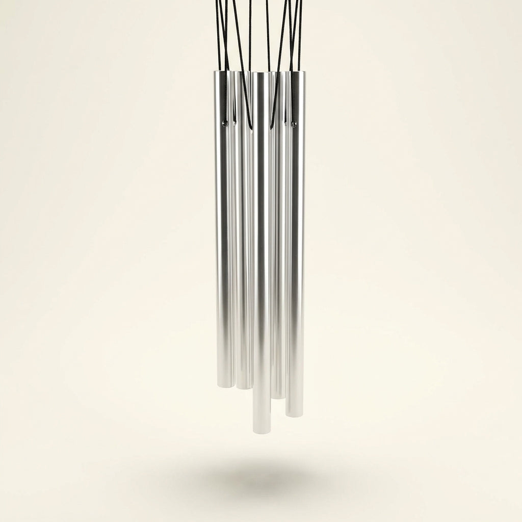 6-rod wind chime, hero front view