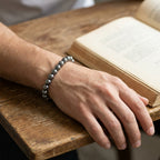 Hematite Grounding Bracelet - worn on wrist