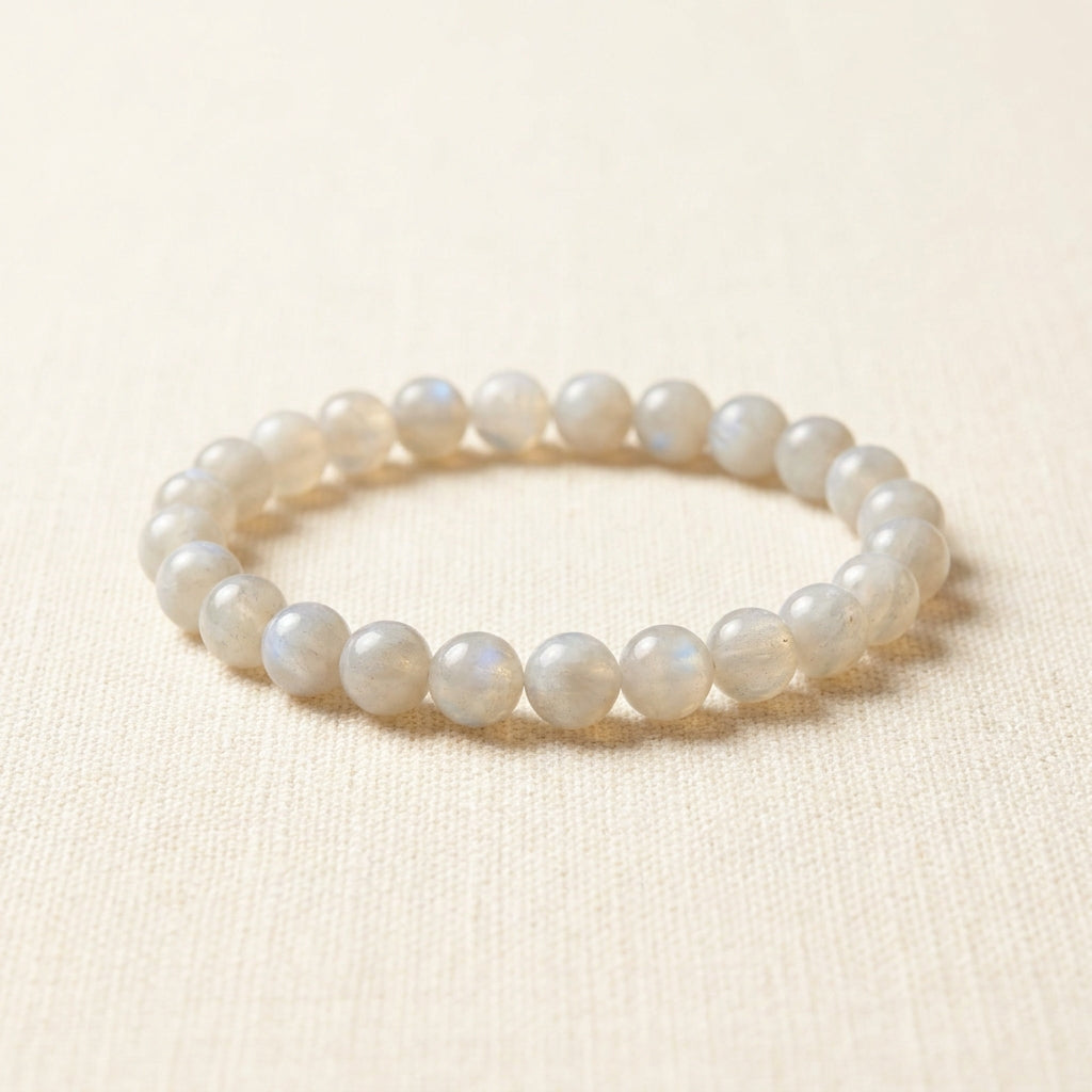 Number 2 Moon Numerology Bracelet - hero front view
