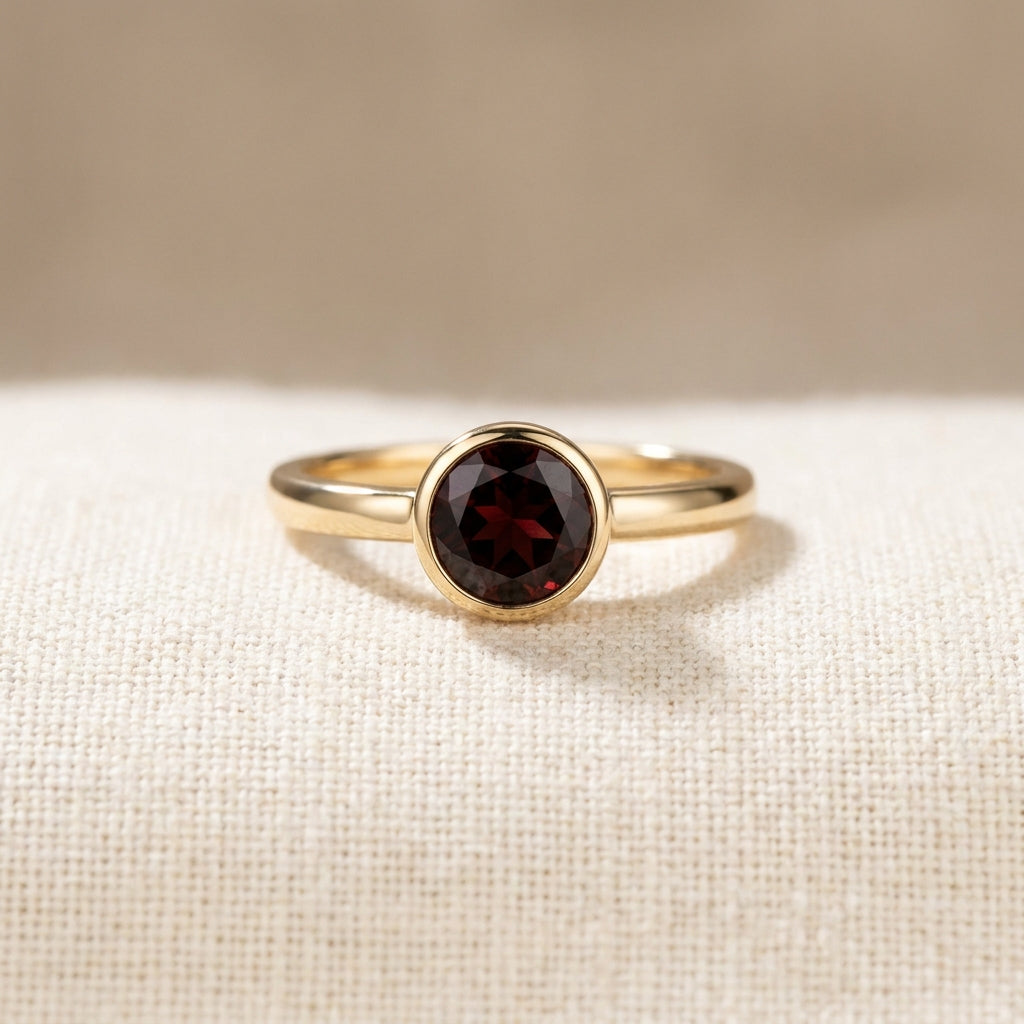 Number 1 Sun Numerology Ring - hero front view