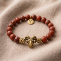 Red Jasper Aries Zodiac Bracelet